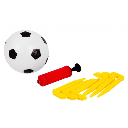 Duża Biała Bramka dla dzieci z akcesoriami HF540